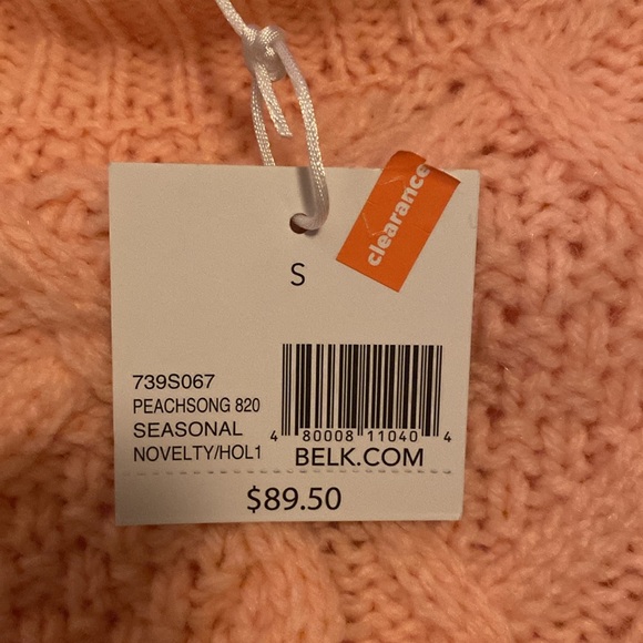 Kaari BluePeach color sweater - Picture 4 of 4